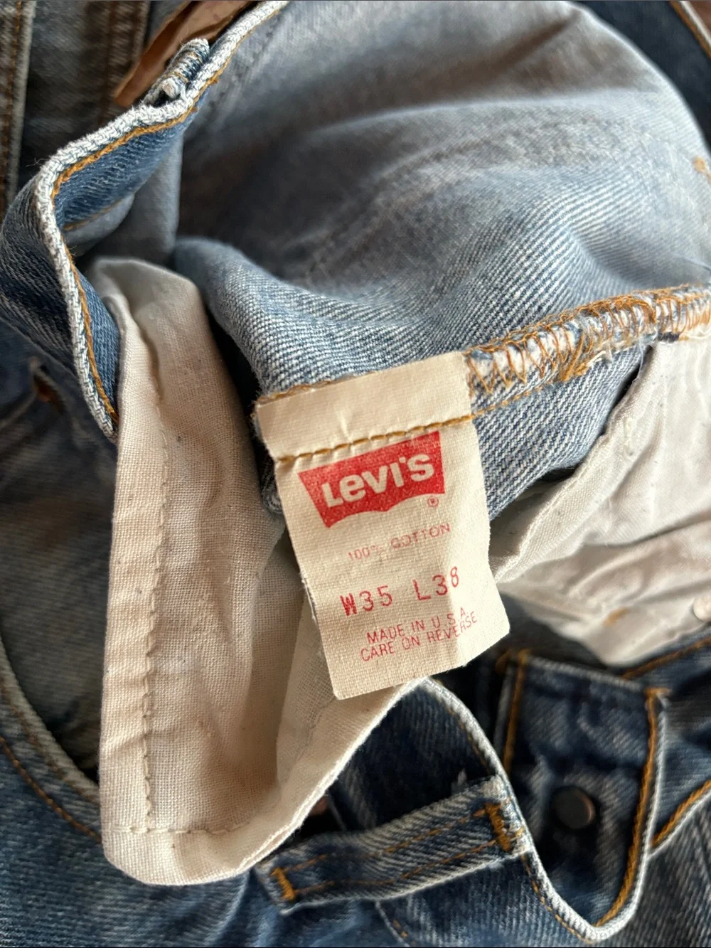 Vintage USA Levi’s 501xx Jeans